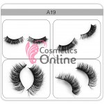 Gene false Genailish tip banda, 1 pereche cod A19 - 3D Gene false Genailish tip banda, 1 pereche cod A19 - 3D